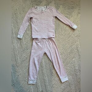 Petite Plume Girls Pima Cotton Sweethearts Pajama Set Size 6